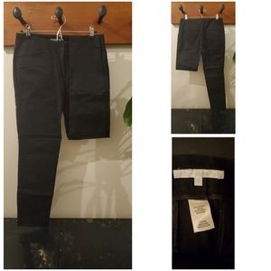 Cassis black slim fit pant size 6